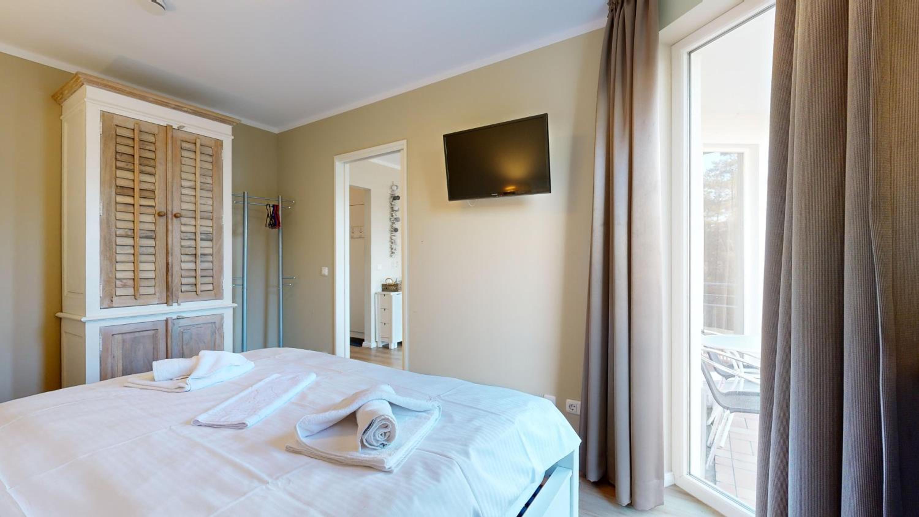 strandnahe FeWo mit Balkon, Residenz Bel Vital 03, Binz