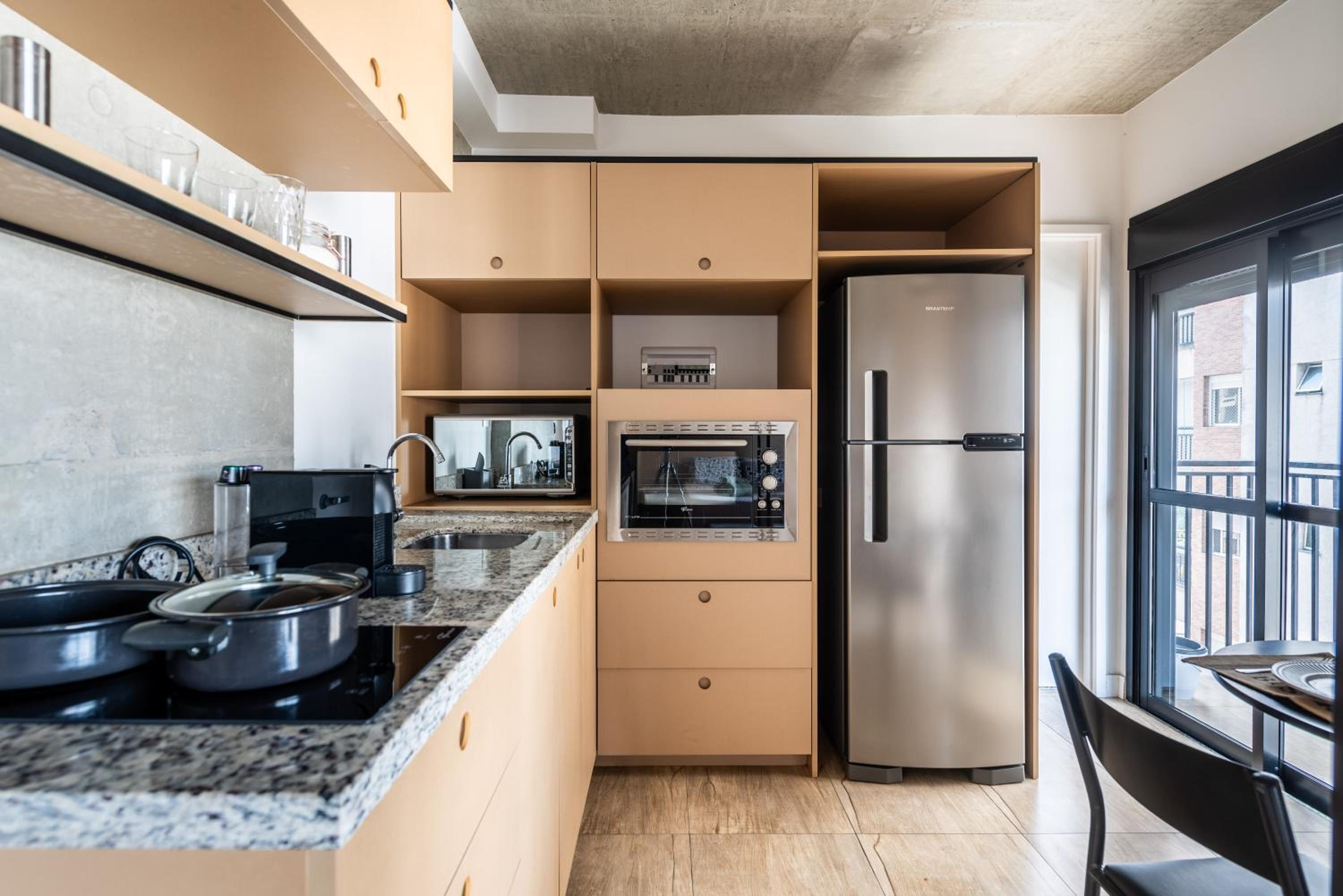 83 New studio next Paulista Av, fast wifi and balcony view 5