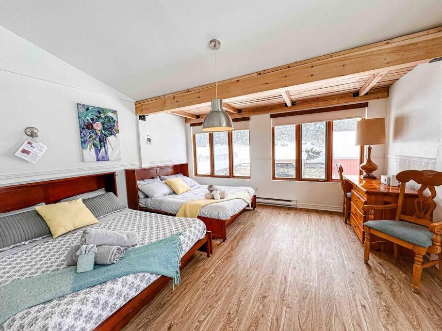 Chalet de l'Auberge: Lac avec Plage, SPA & Billard