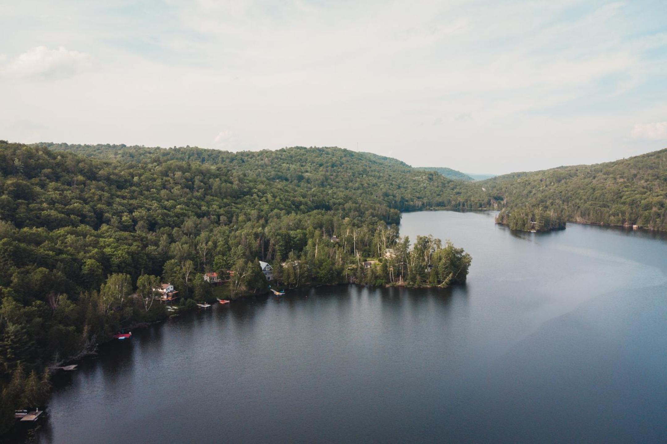 Tremblant Forest Spa Lac Plage Quai Privé
