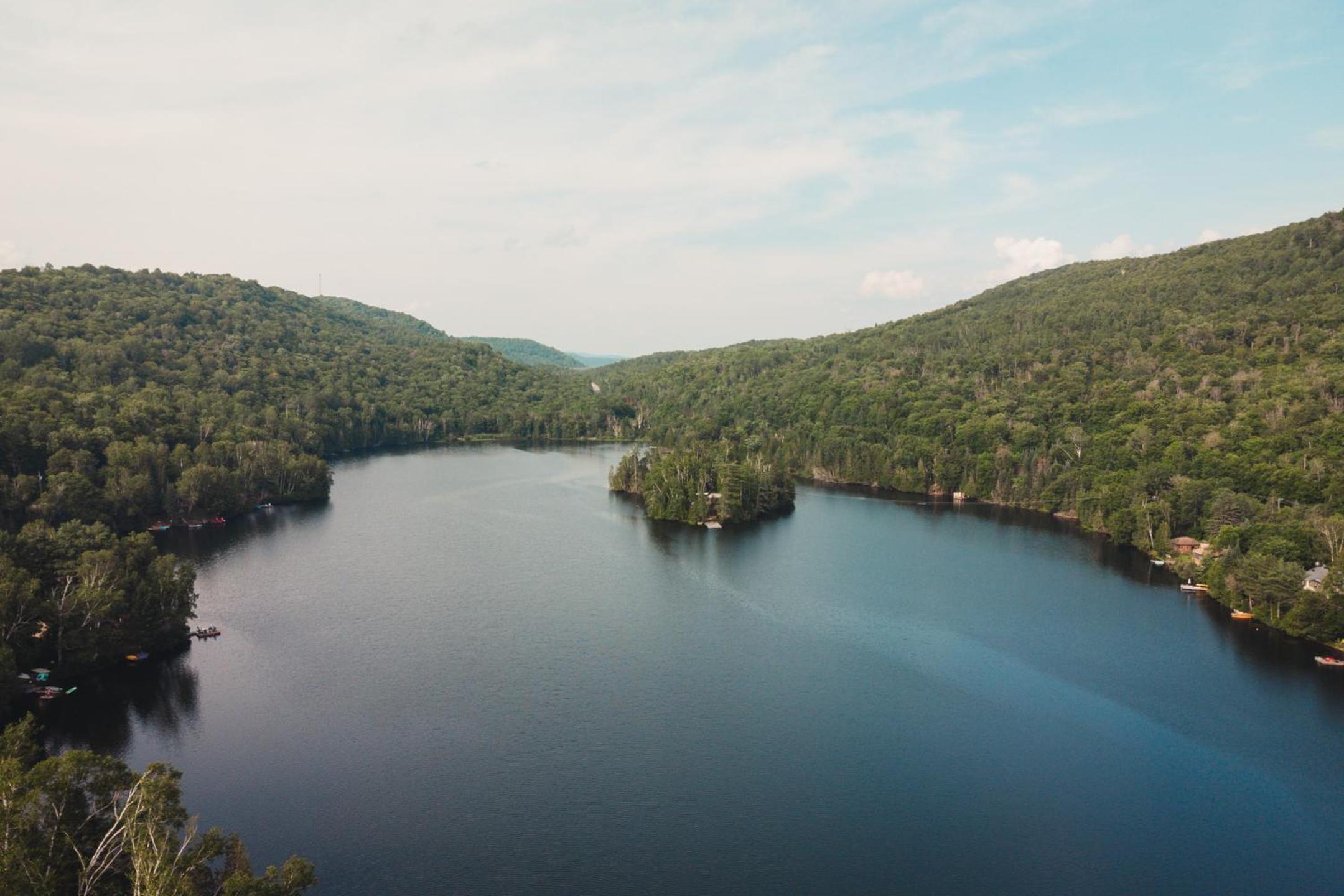 Tremblant Forest Spa Lac Plage Quai Privé