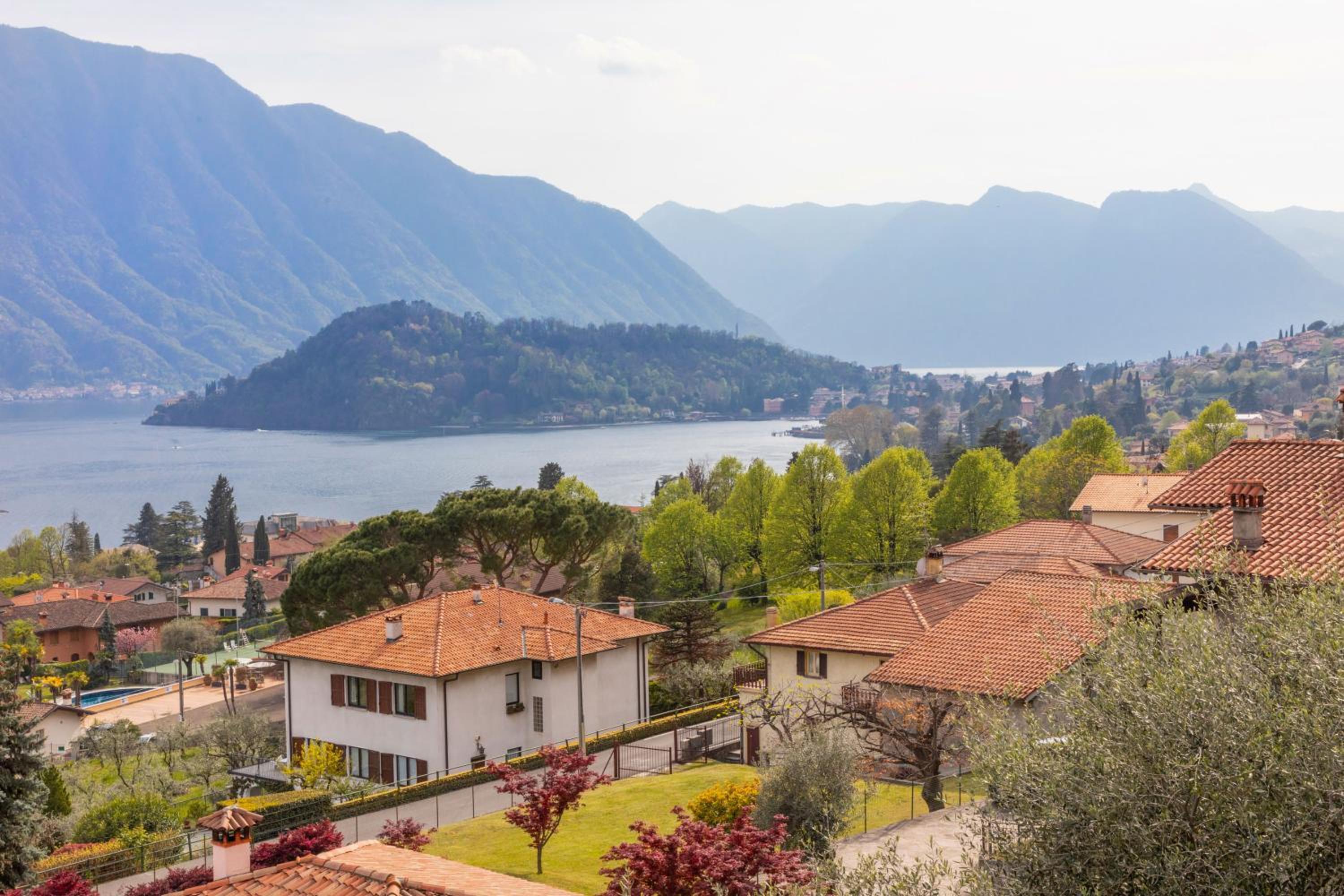 Attico vista Lago di Como e Balbianello
