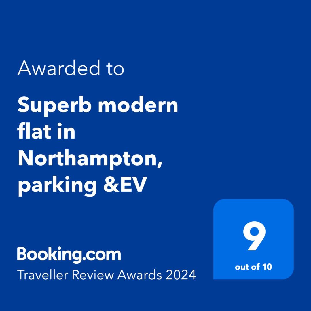 Superb modern flat in Northampton, parking &EV view 2