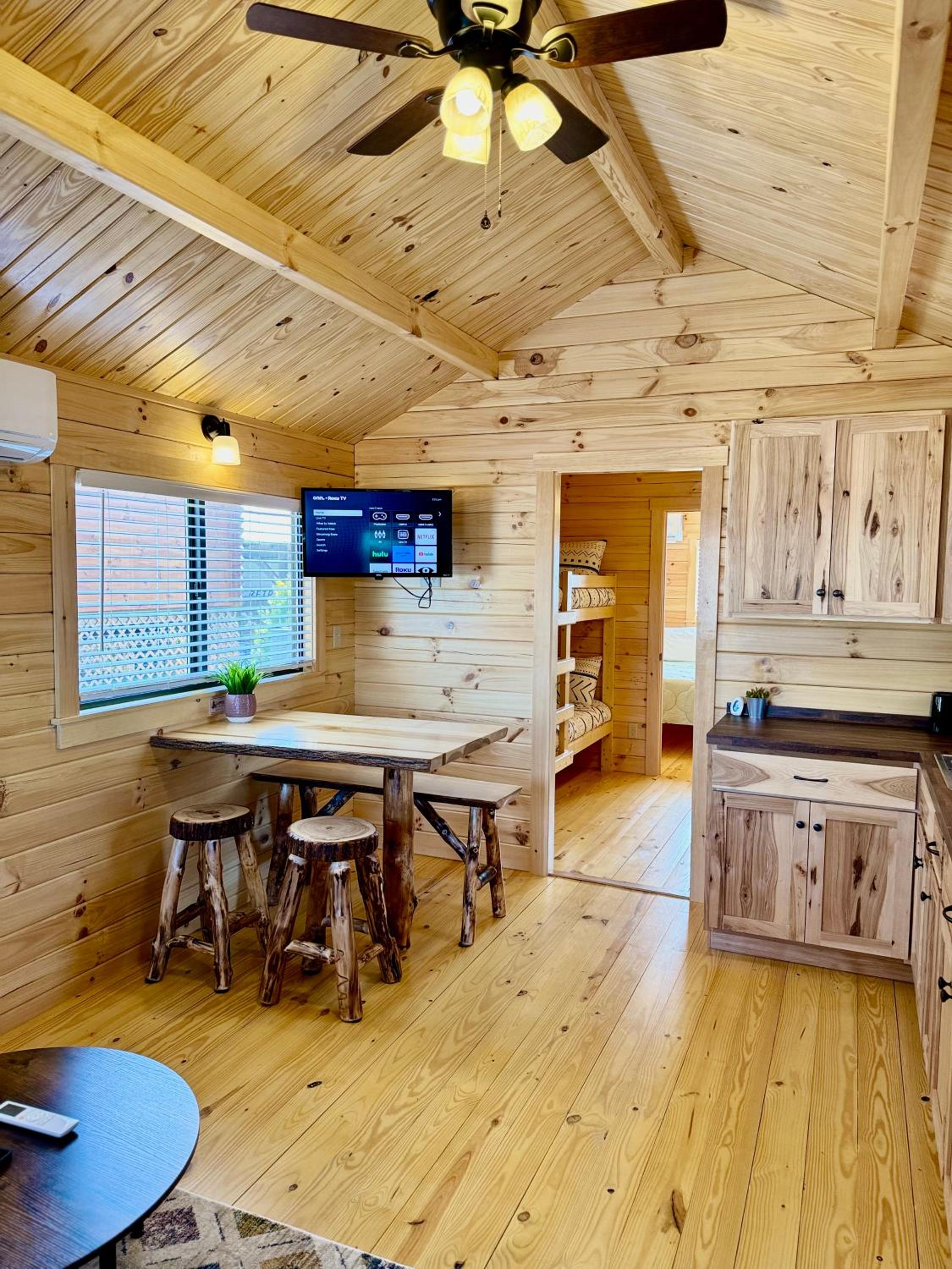 1 Bedroom Log Cabin on Lake James-Private Resort Amenities - Property Image 2