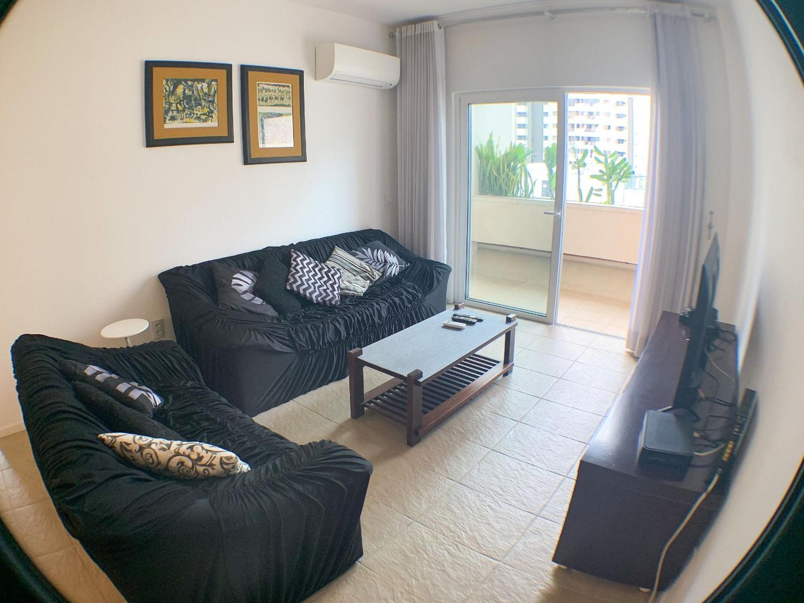 Conforto e espaço na quadra mar
