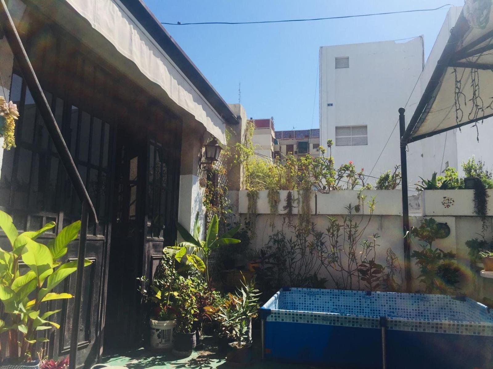 Silenciosa habitación en San Telmo, con terraza