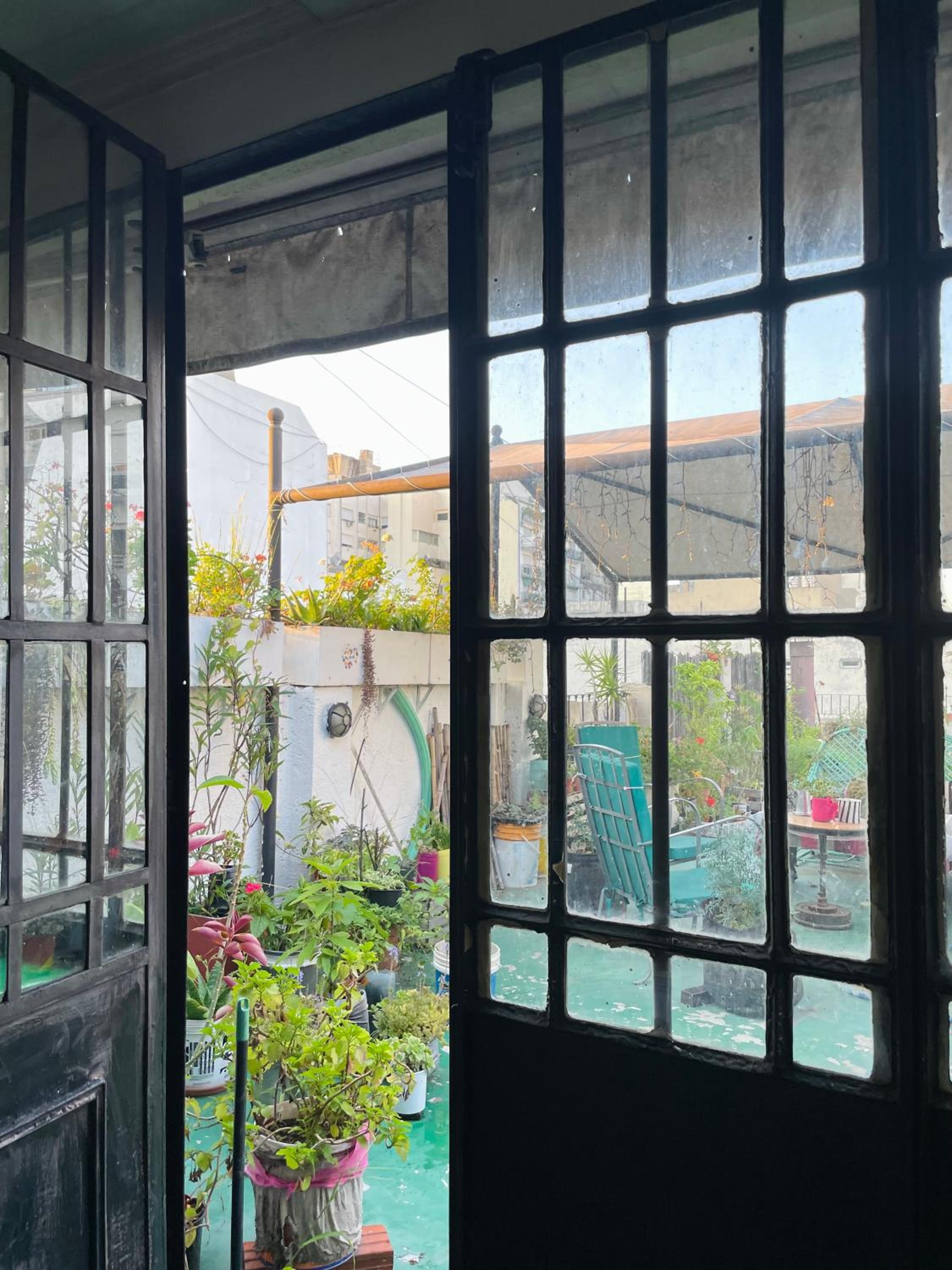 Silenciosa habitación en San Telmo, con terraza