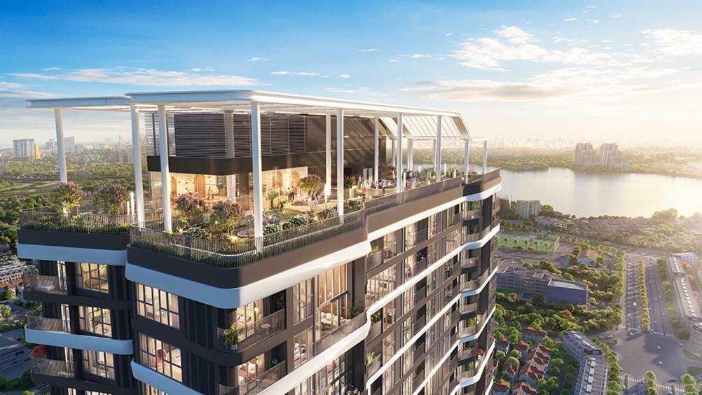 Apartments in Han Jardin Building next West Lake