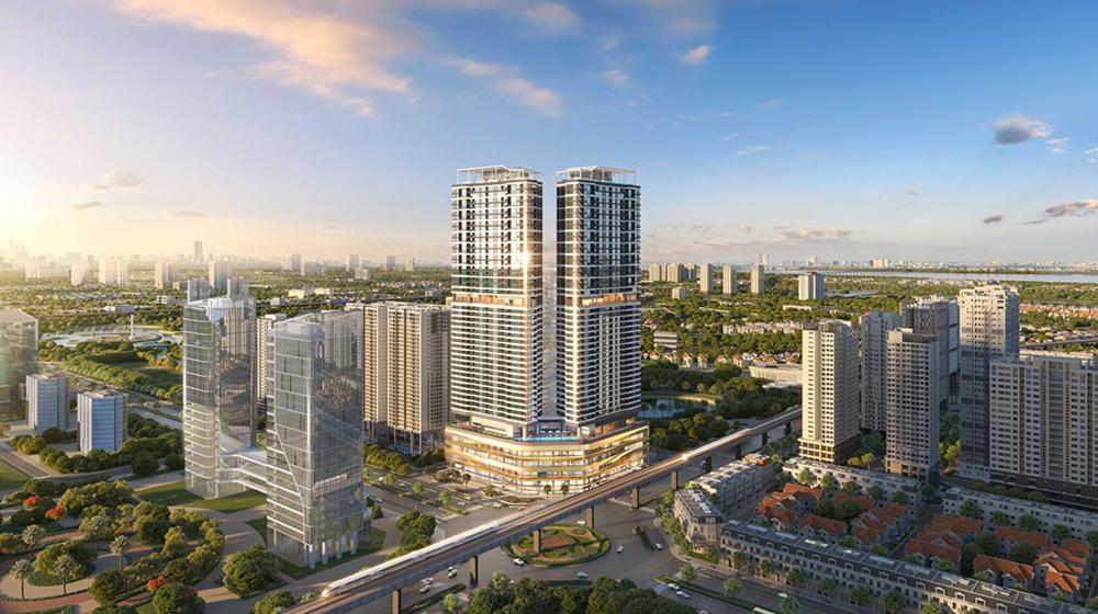 Apartments in Han Jardin Building next West Lake