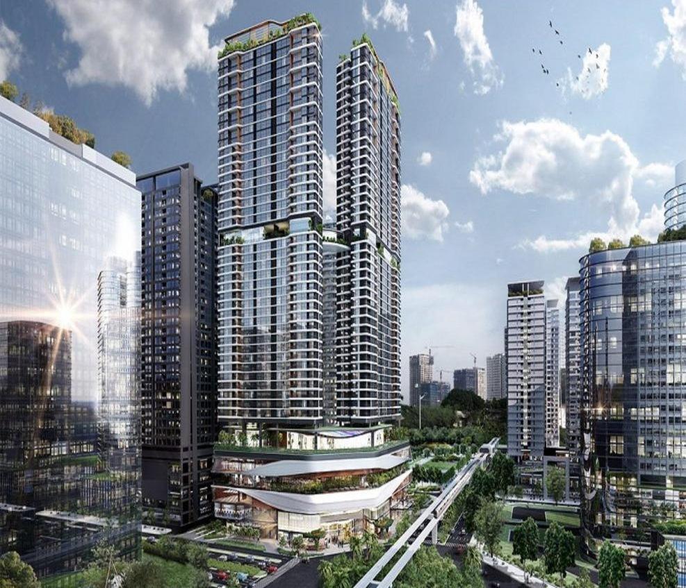 Apartments in Han Jardin Building next West Lake