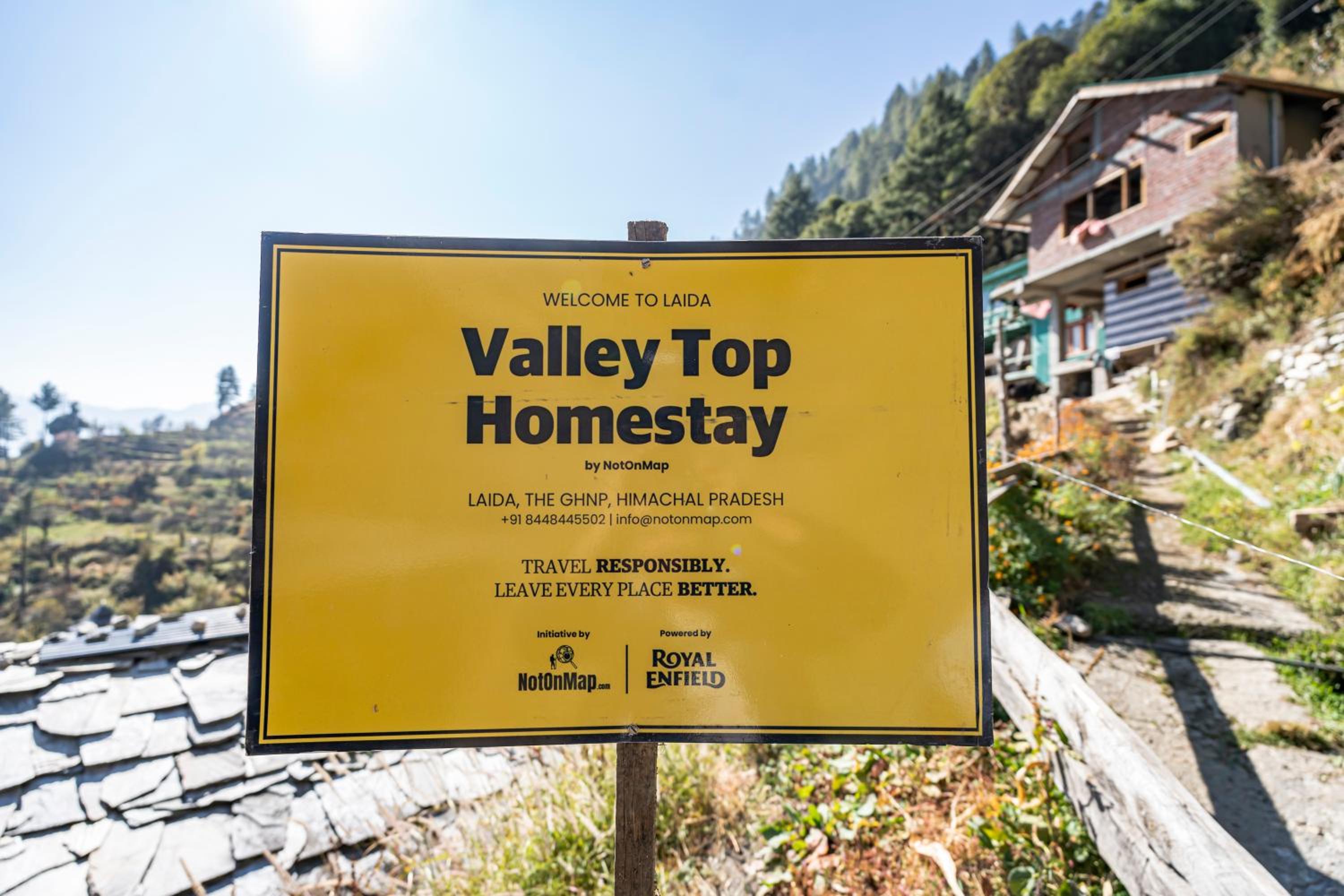 NotOnMap- Valley Top Homestay Laida view 4
