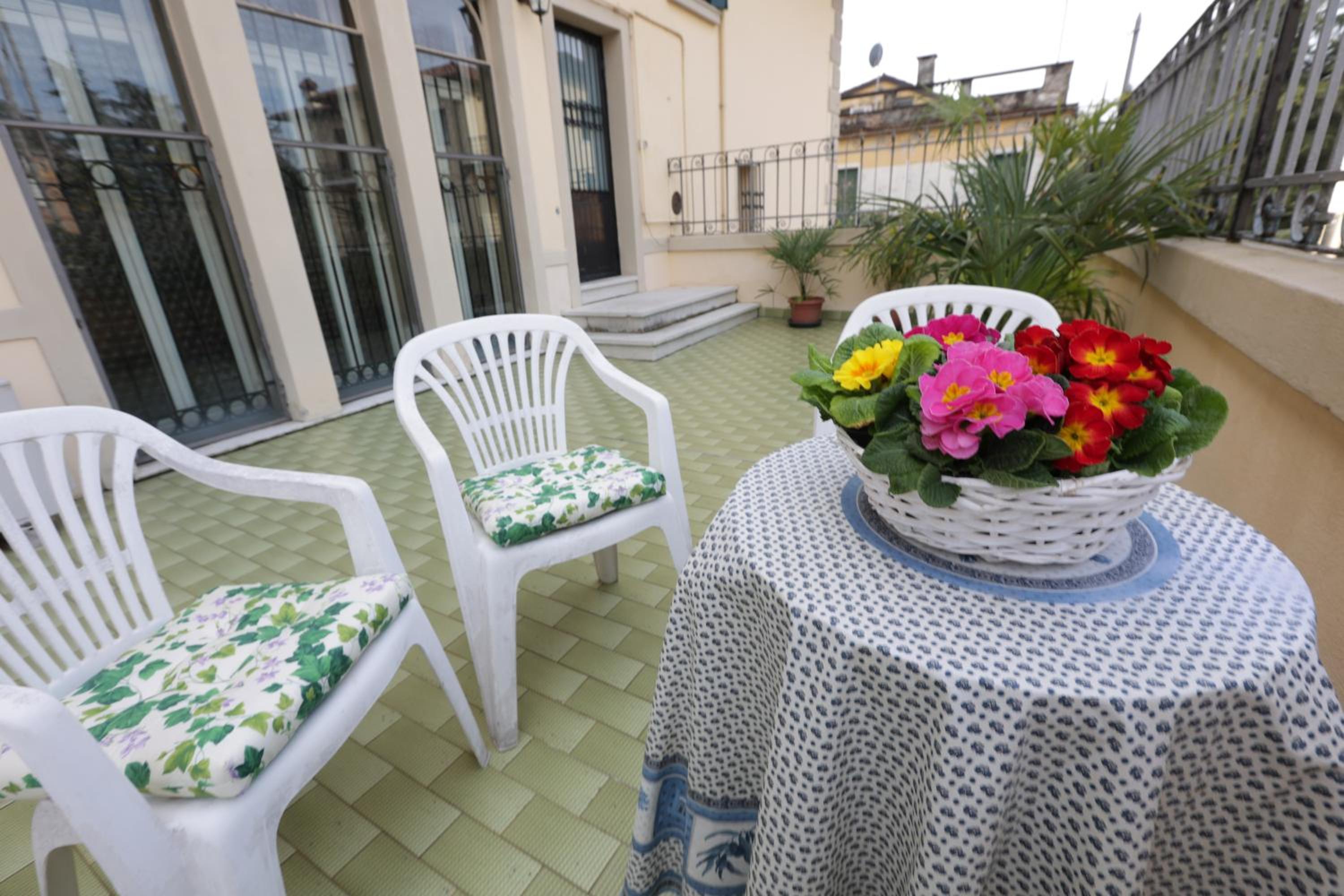 La terrazza di Villa Edera