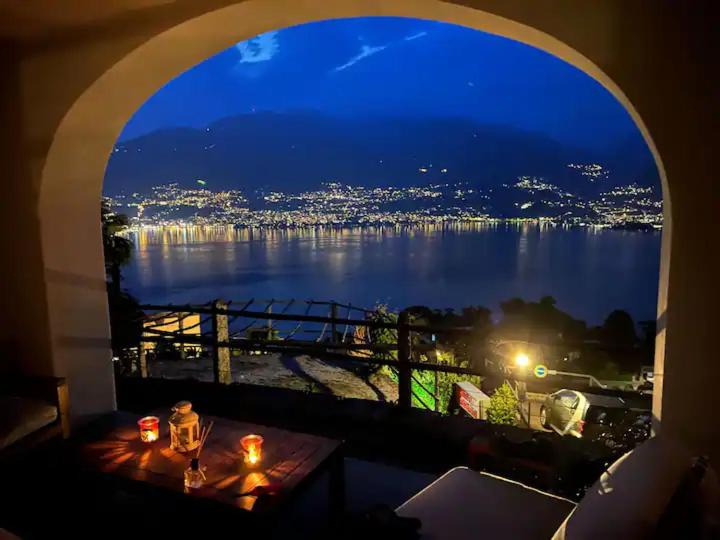 Casa Dorothea mit Pool über Lago Maggiore