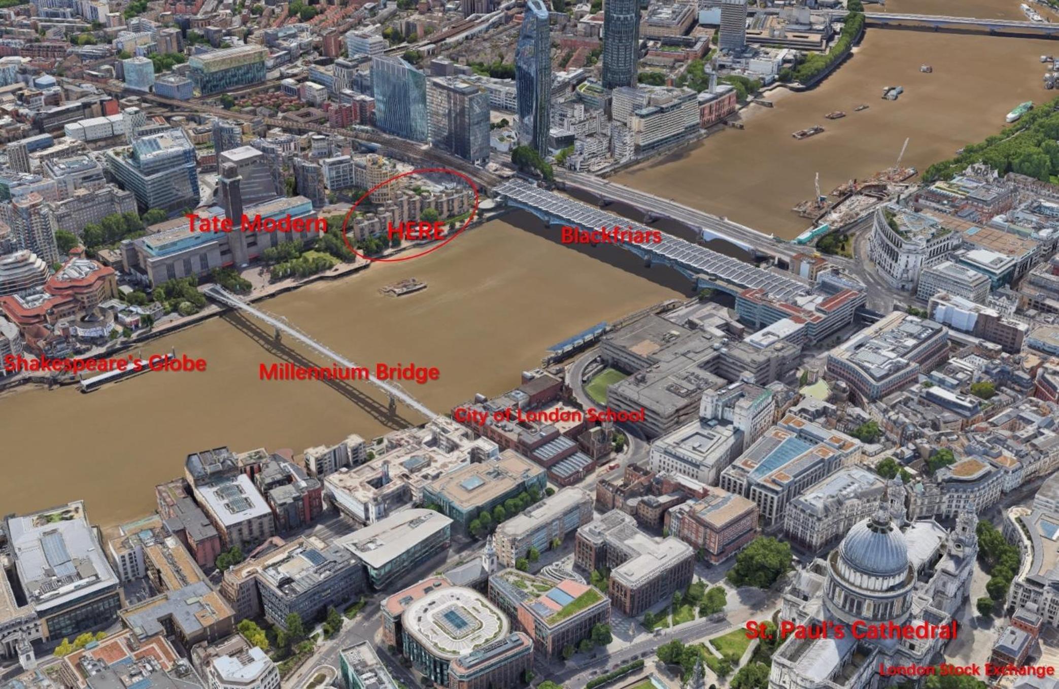 Happy River Thames View Entire Apartment
