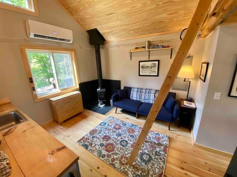 Zen of the Woods Tiny Cabin in Okemo Valley view 3