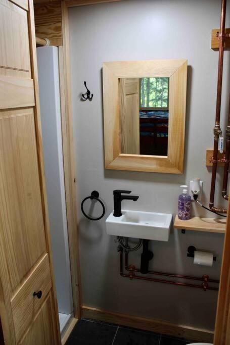 Zen of the Woods Tiny Cabin in Okemo Valley view 4
