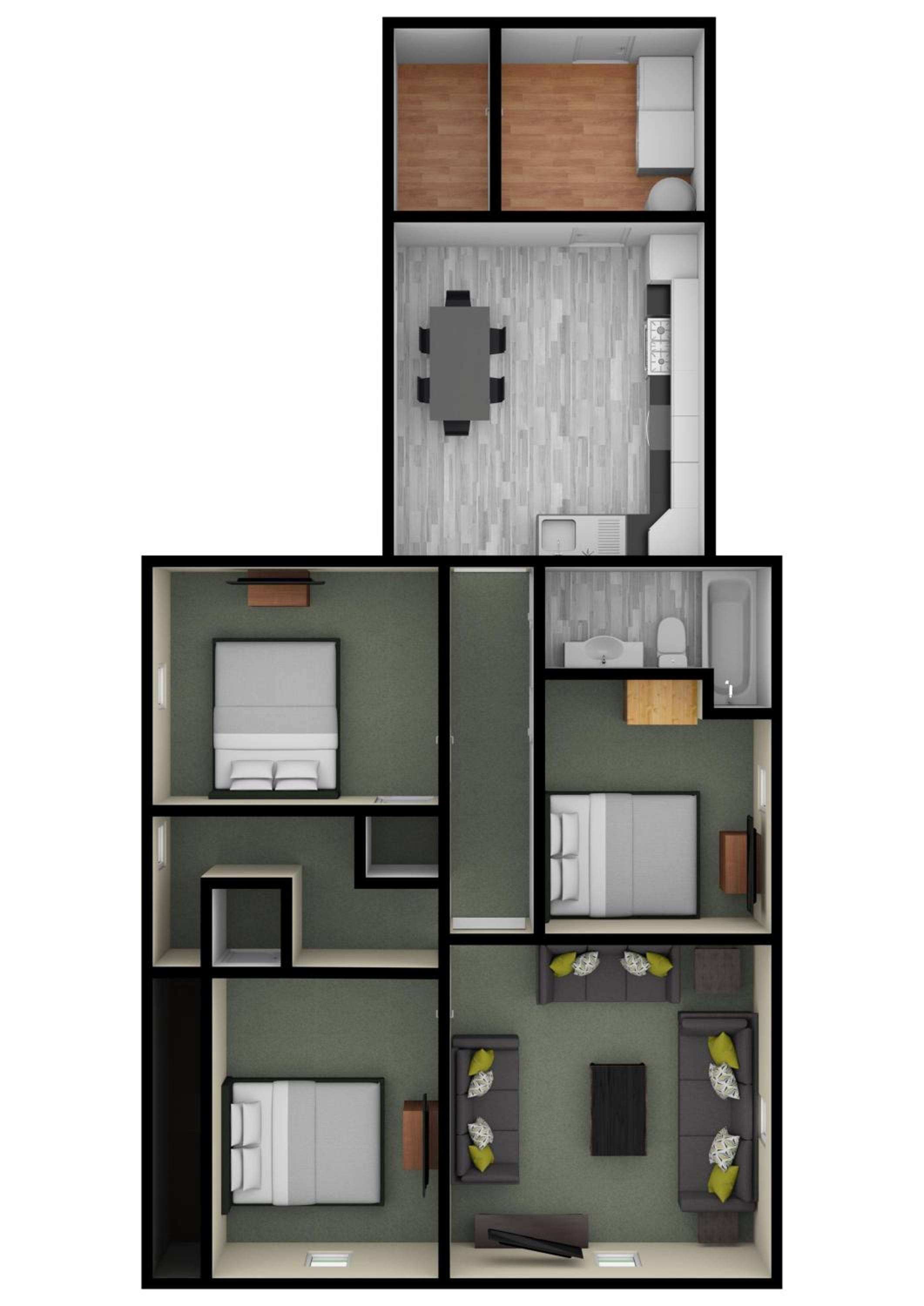 Babe Ruth Apt 2 All Star Baseball Rentals view 5