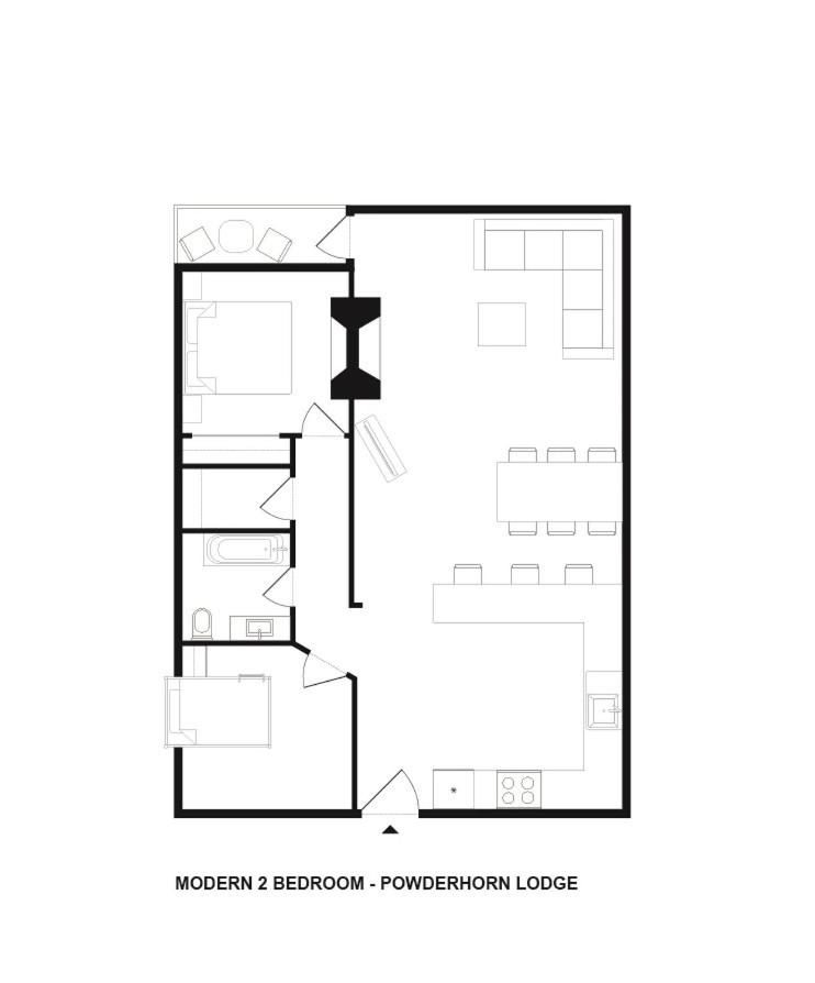 2BR in Powderhorn, Near Blackcomb, Double-Sided Fireplace, Rooftop Hot Tub, Parking