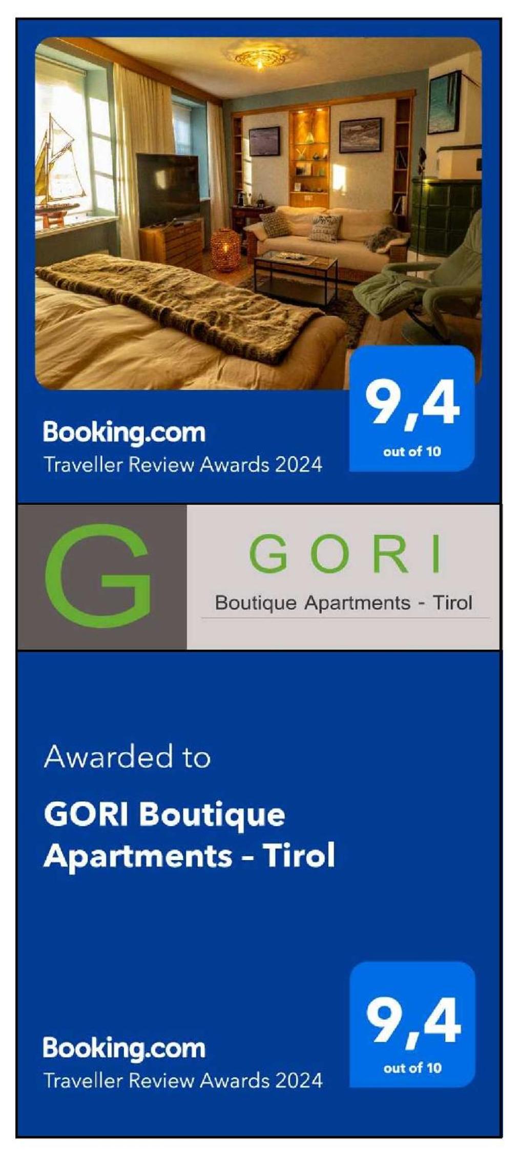GORI Boutique Apartments – Tirol