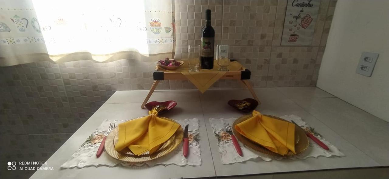 Casa da Vovó na Pousada Sitio Pauletto - com Cozinha, Churrasqueira e Decoração