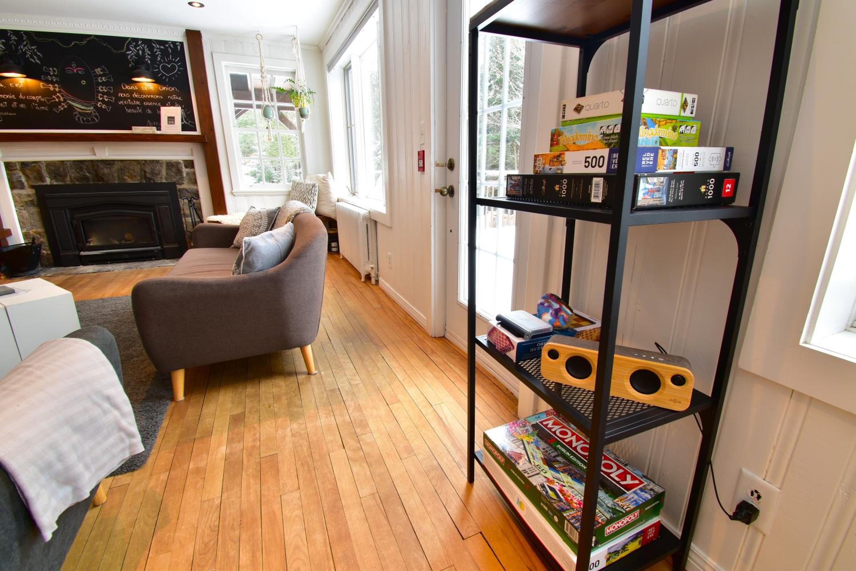 Le Partage Lodge: Destination plein air et sociale