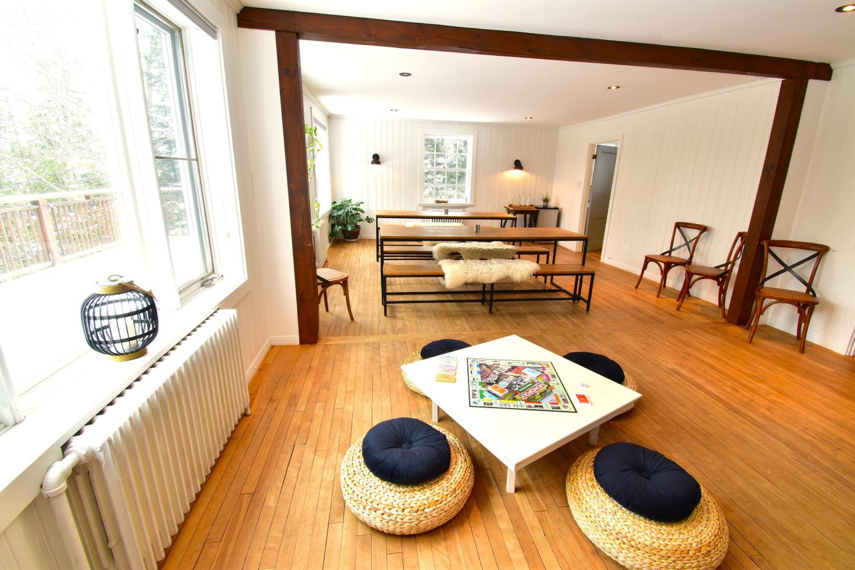 Le Partage Lodge: Destination plein air et sociale
