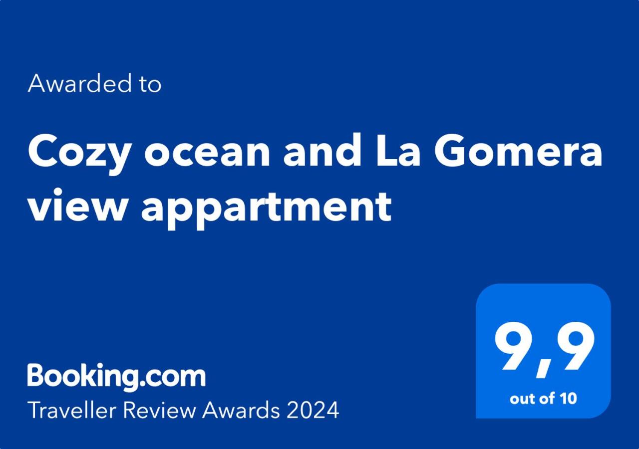 Cozy ocean and La Gomera view appartment
