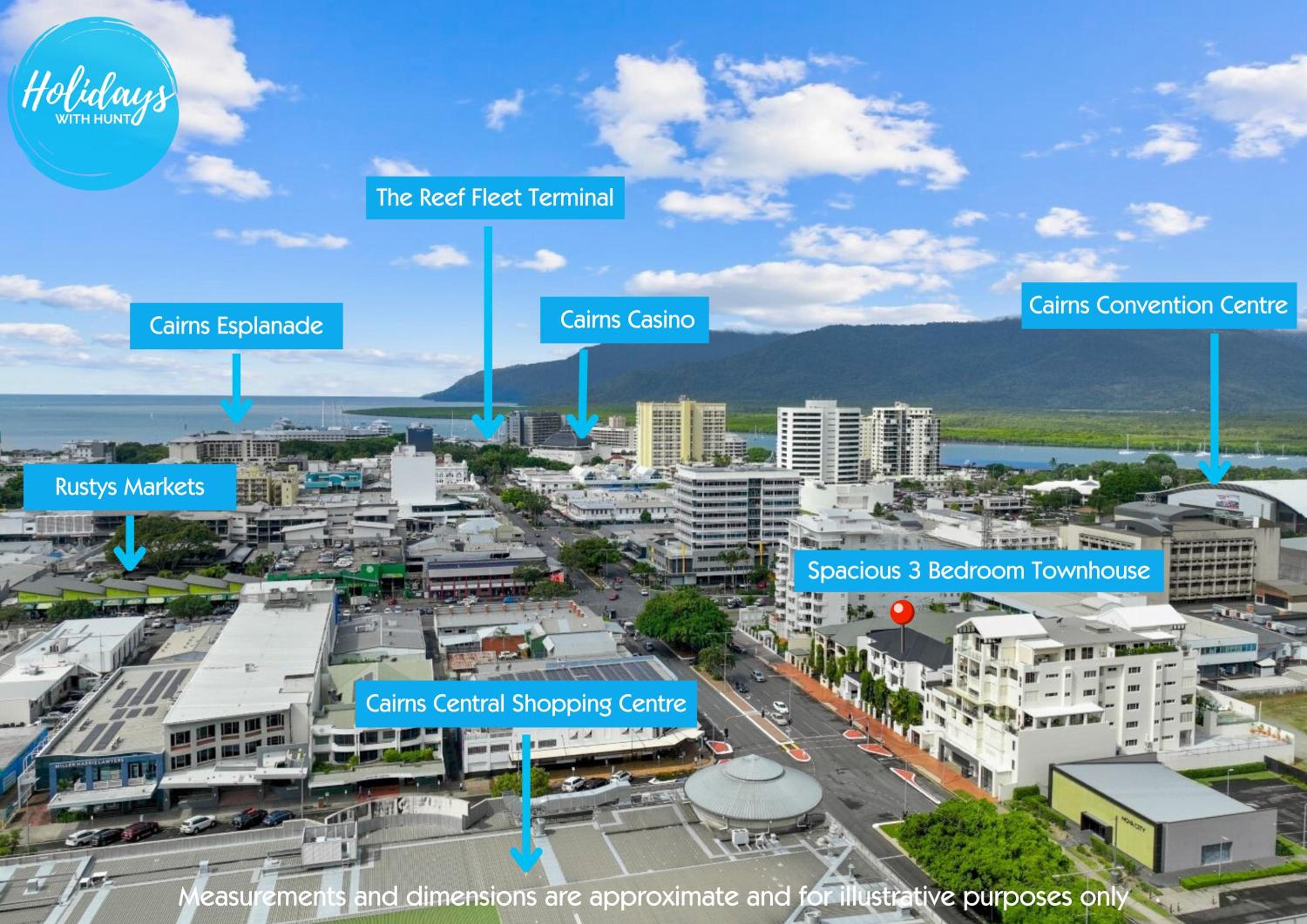 Spacious 3 Bedroom Townhouse in Cairns City