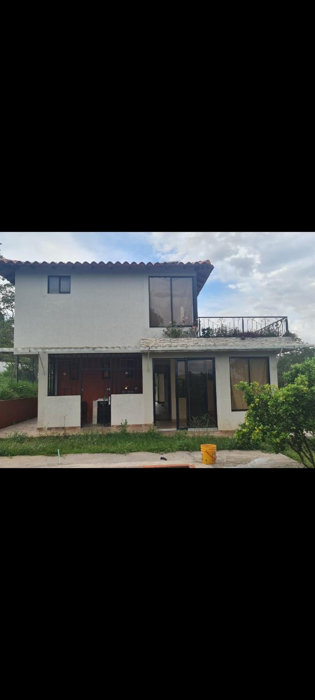 cabaña barbosa-velez con piscina