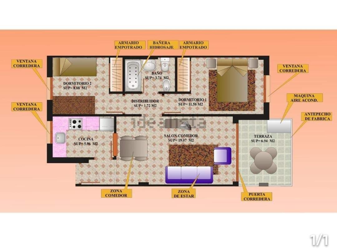 Apartamento MAGIC WORLD nueva Marina D`or 2 dormitorios Edificio Torremar