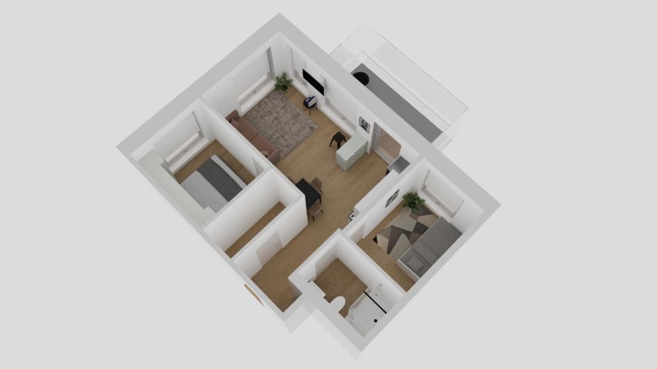 New 3-Bed Apartment & Free Garage parking view 2