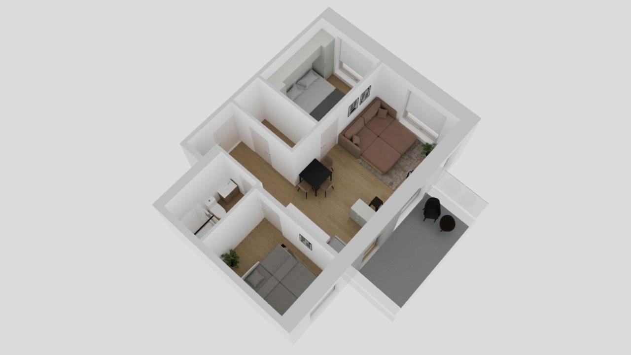 New 3-Bed Apartment & Free Garage parking view 3