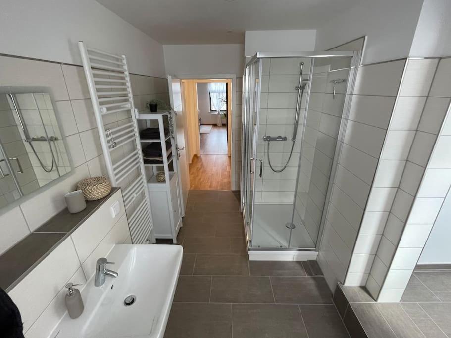 #stylische / moderne Wohnung im Leipziger Zentrum DG links