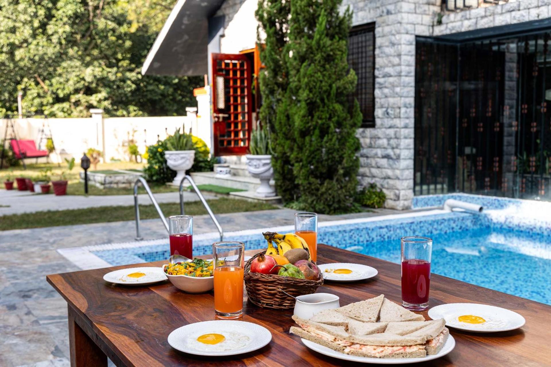 Amaltas with Pvt Pool & Lawn By StayVista view 2