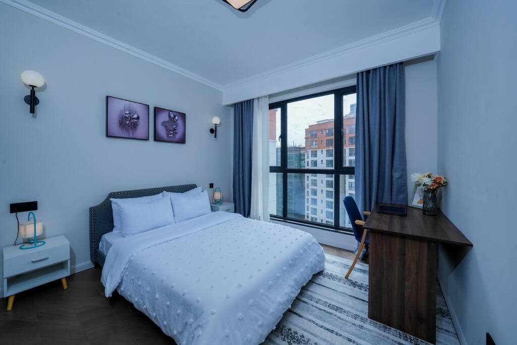 Abantu Parkview 2BR Suite near JKIA SGR with Pool Gym Eatery