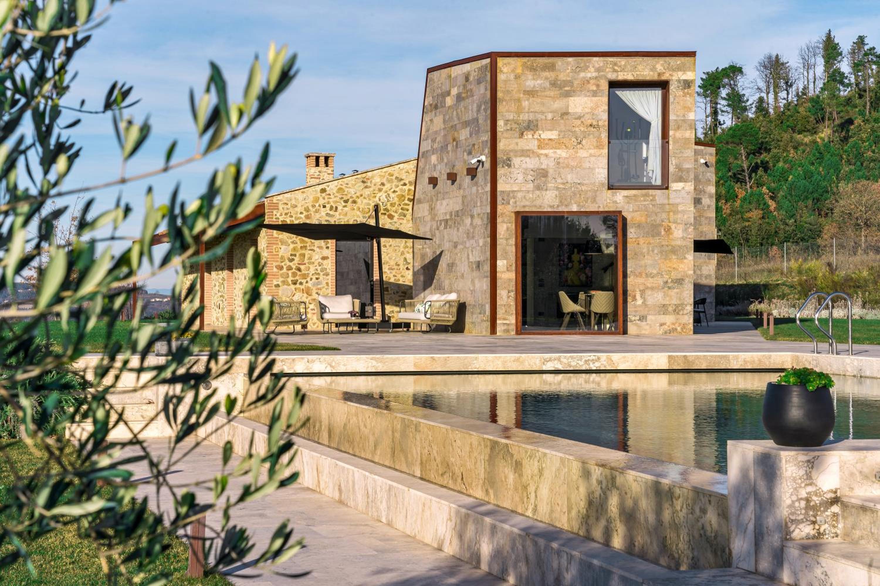 Villa Velari In Volterra With Private Pool, AC view 4