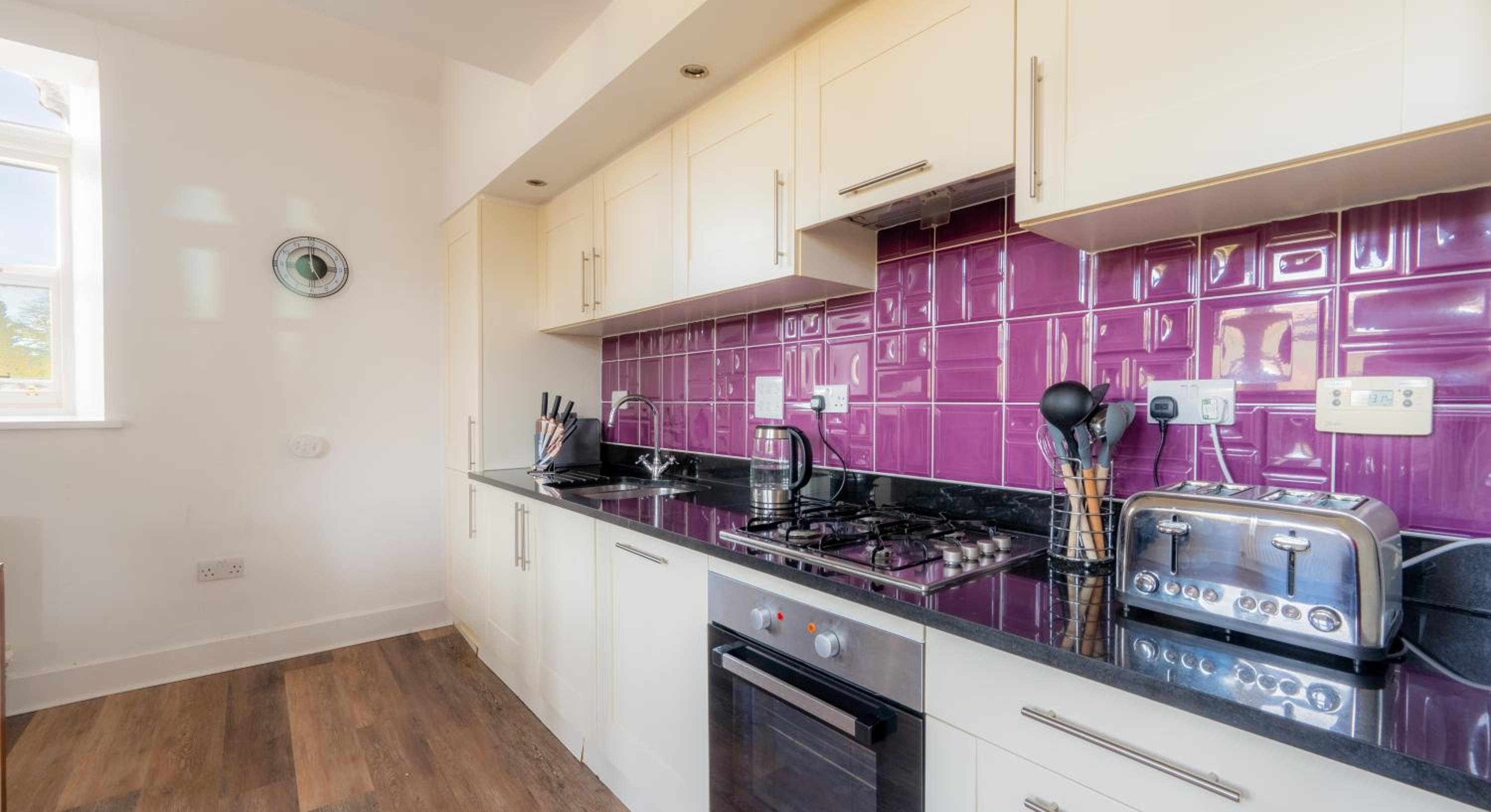 The Caledonian 3 Bedroom Self Catering Apartment in historic Abbey view 2