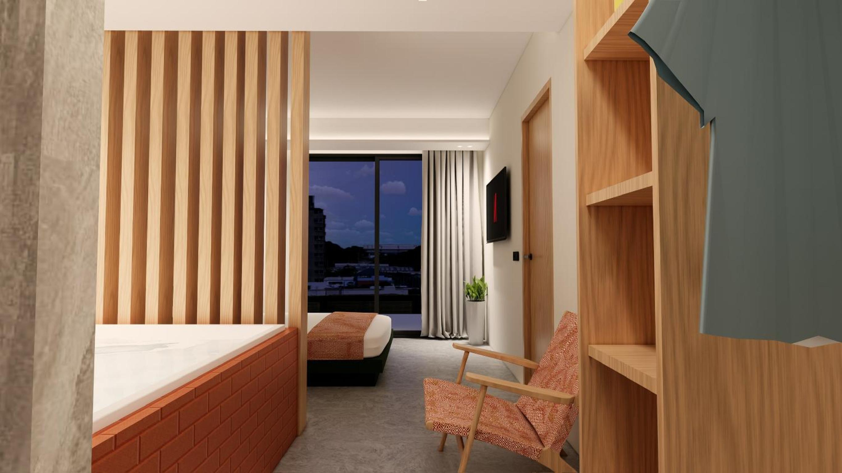 hotel room