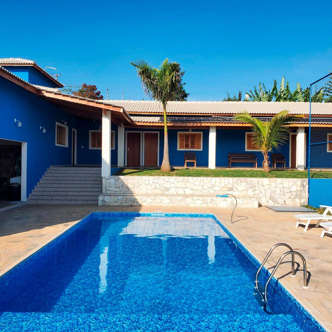 Casa de campo com Wi-Fi e Piscina em Mairinque SP