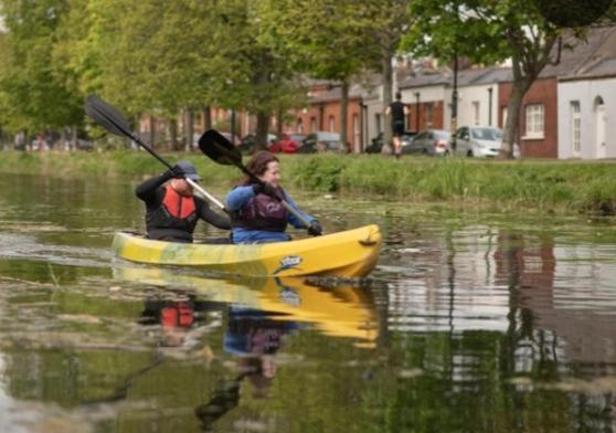 Dublin canal side
