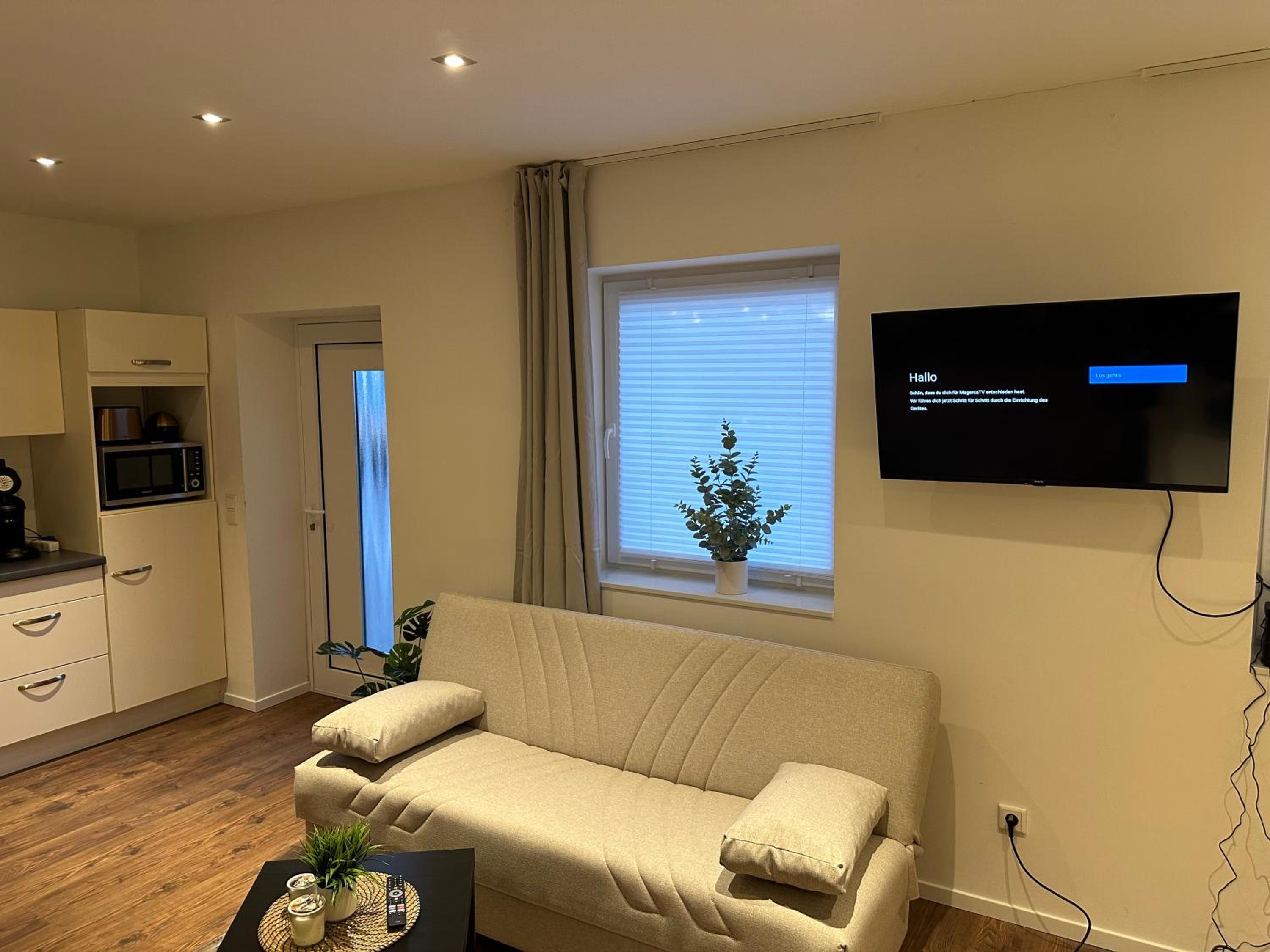 MOLA Apartments-Apartment im Herdecker Zentrum für 3 Gäste-Gratis Parkplatz-Highspeed WLAN-auch für Langzeit geeignet