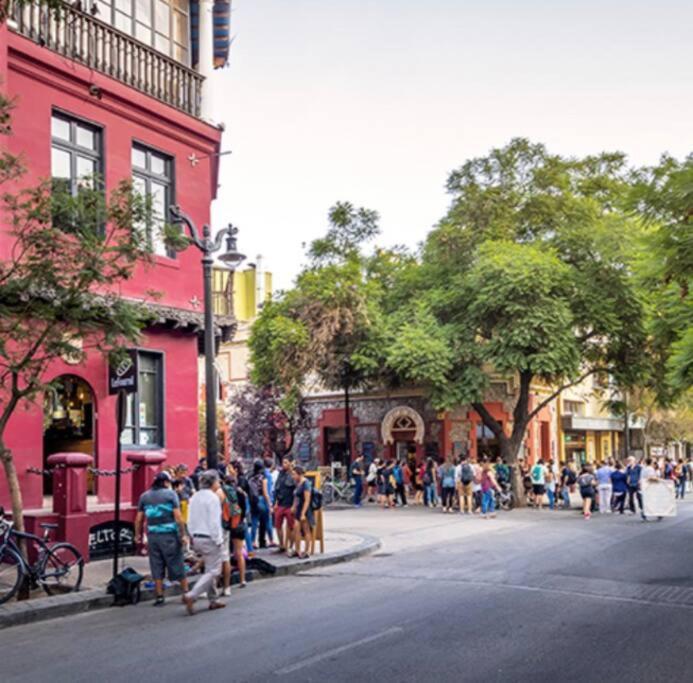 Amplio depto en barrio Lastarria