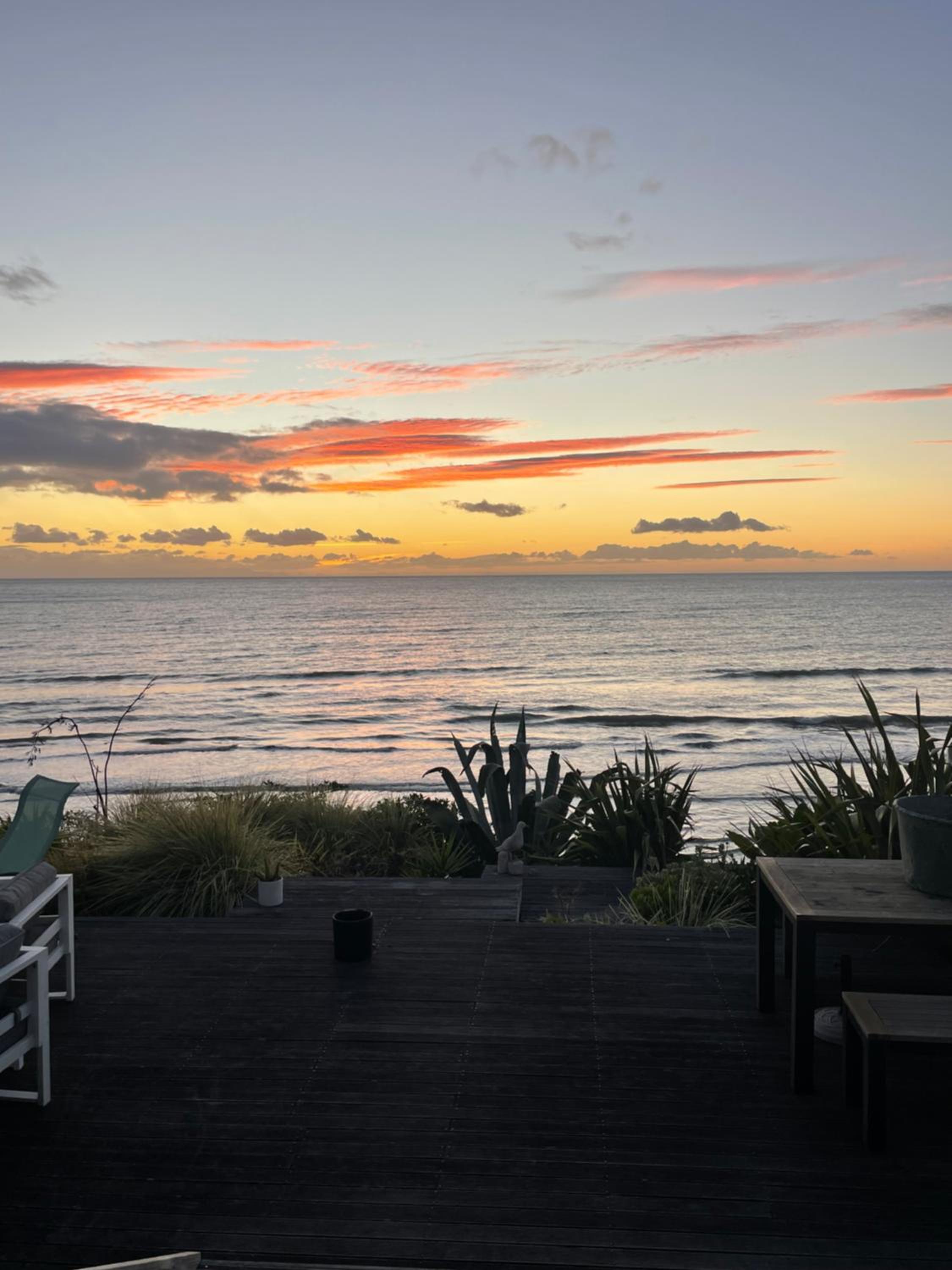 Absolute Beachfront Holiday Home With Private Beach Access To Swim Beach Spectacular Sunsets view 4