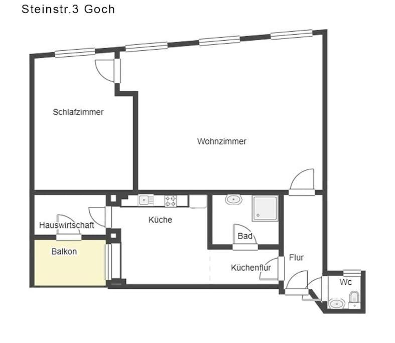City-Wohnung direkt am Markt