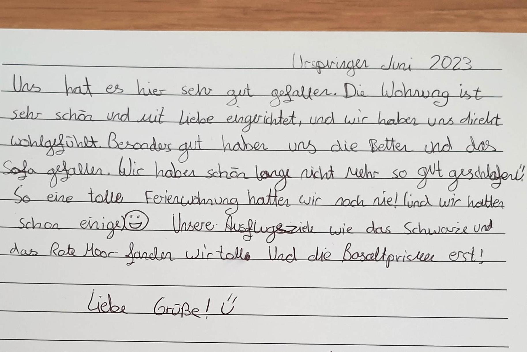 Ferienwohnung am Kirchbrunnen in der Rhön