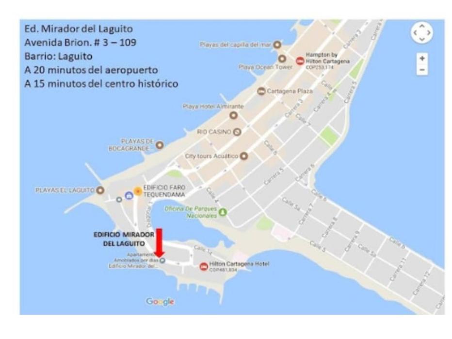 Exquisite apartment in El Laguito Cartagena