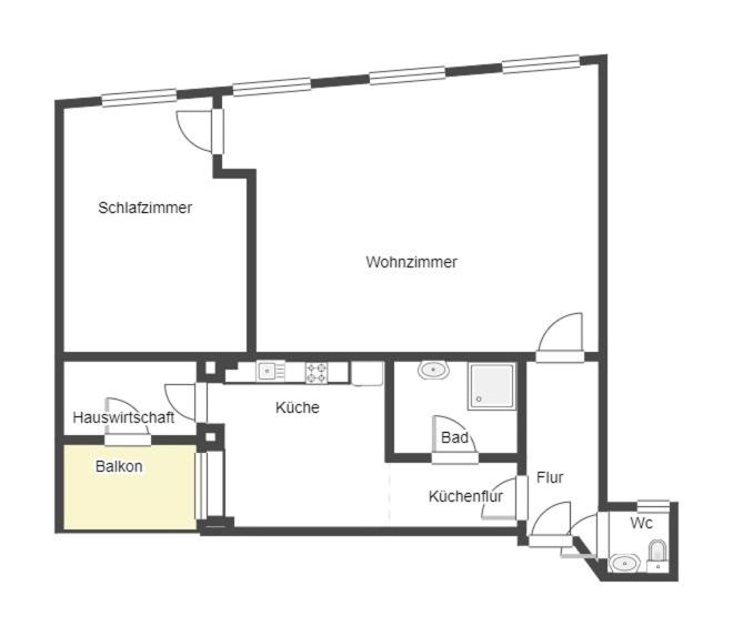 City-Wohnung direkt am Markt