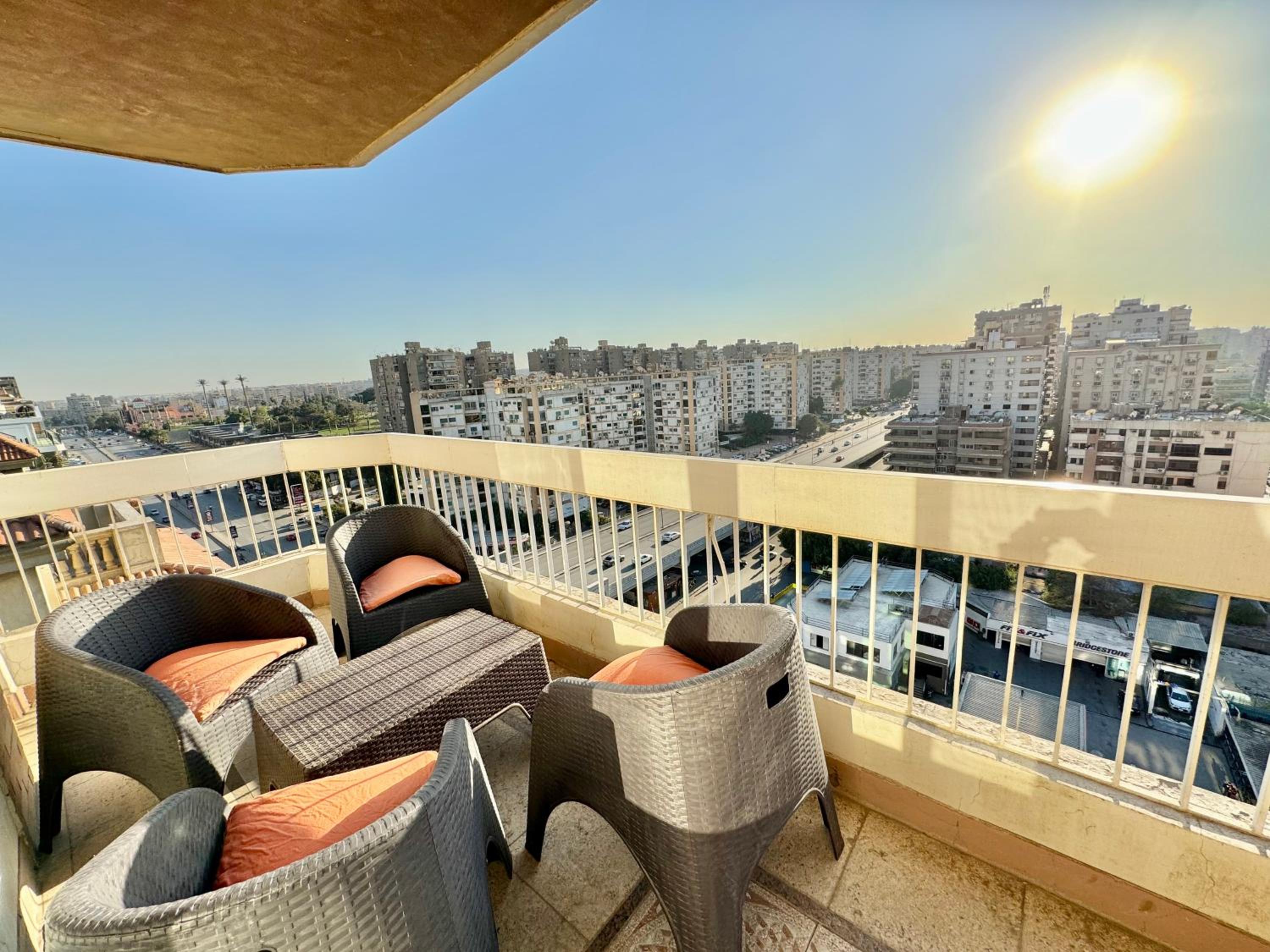 3BRS spacious apt, Nasr city