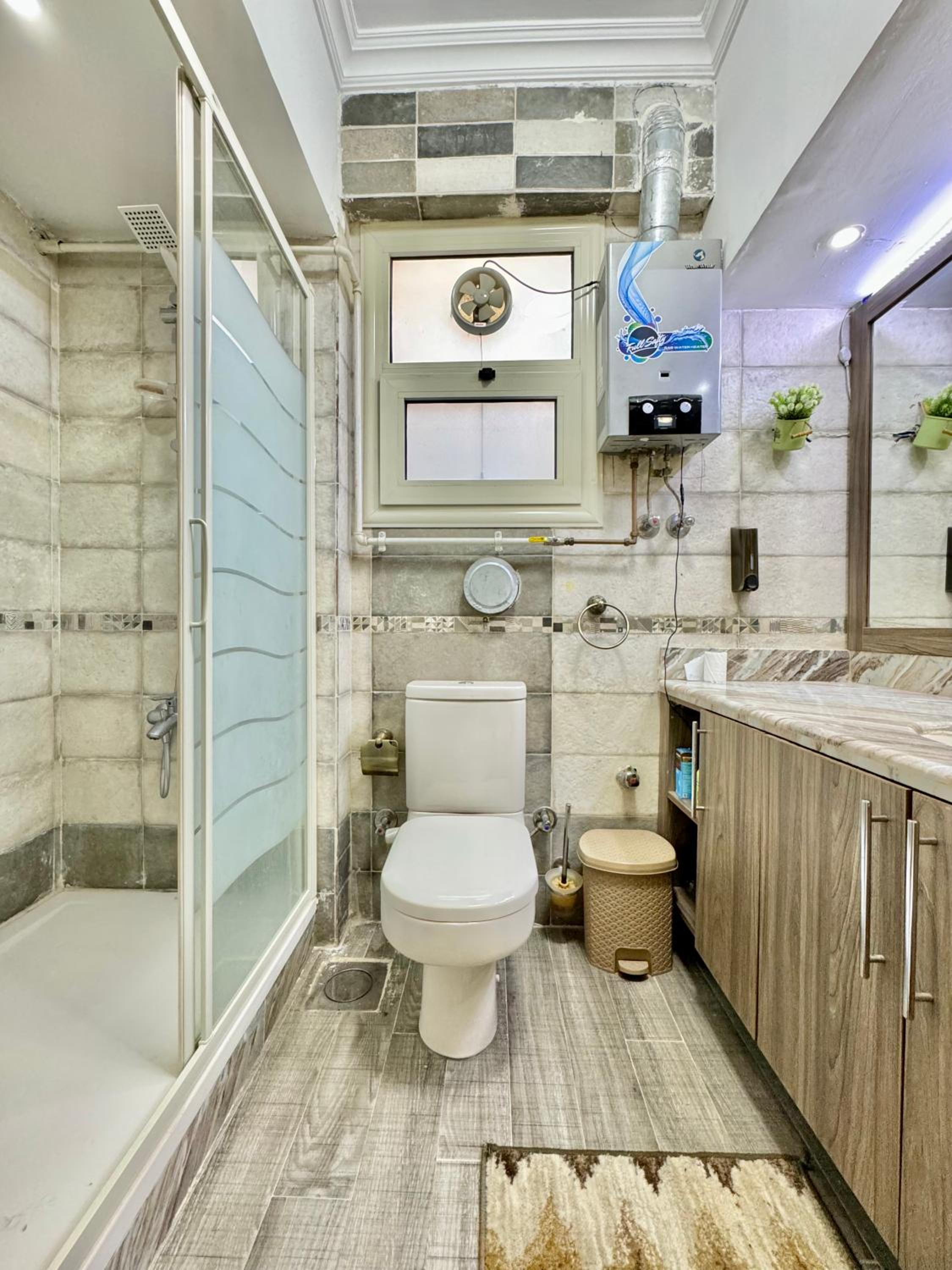 3BRS spacious apt, Nasr city