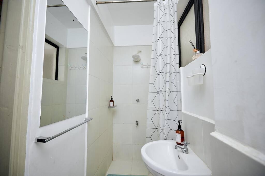 Artistic, modern one bedroom duplex apartment view 2